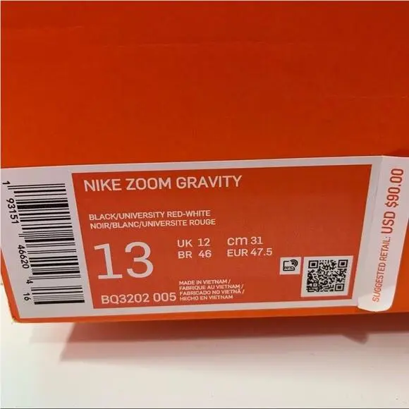 Nike shoes - Nike Zoom Gravity - Zoom Gravity - BQ3202-005 - Black 6