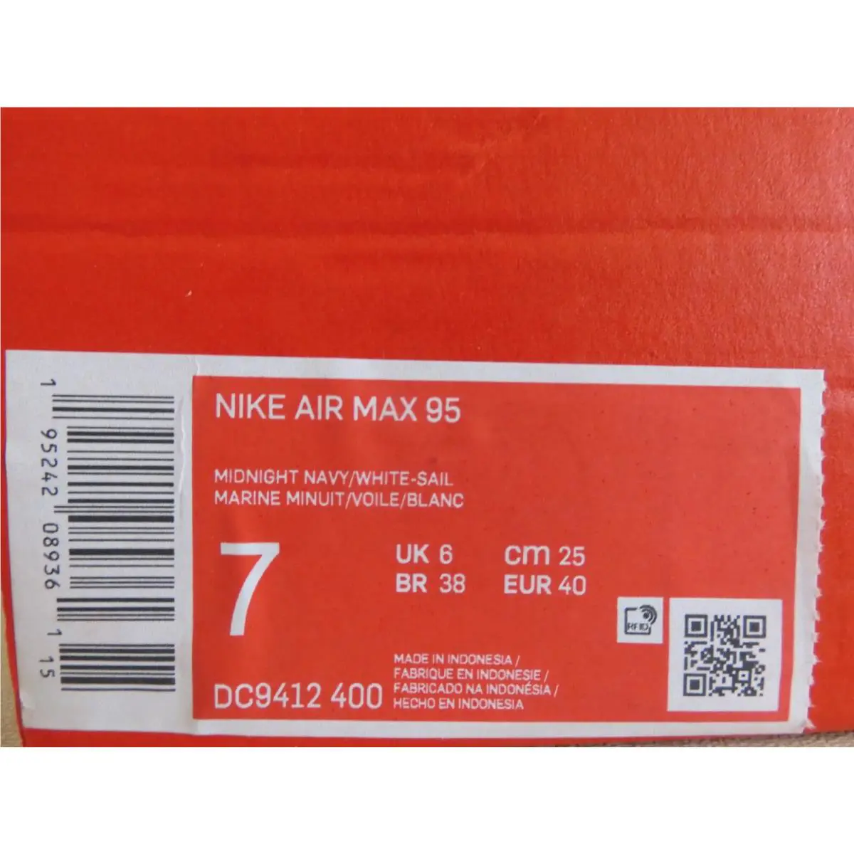 Nike shoes - Nike Air Max 95 - Air Max - DC9412-400 - Blue (UPC: 195242089361) 3