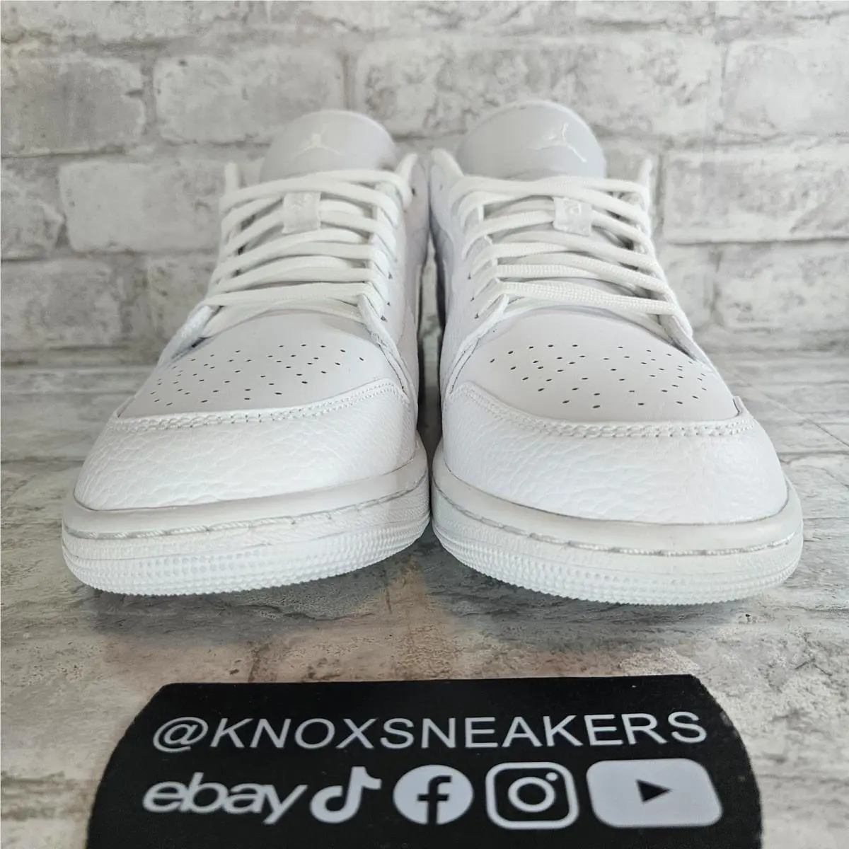 Nike shoes - Air Jordan 1 Low - Air Low - 553558-130 - White 0