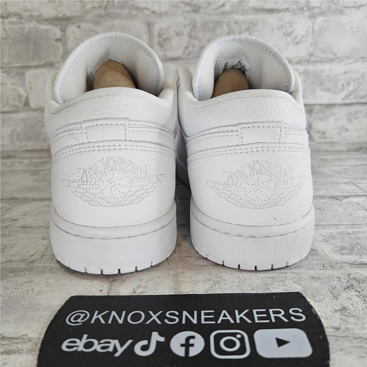 Nike shoes - Air Jordan 1 Low - Air Low - 553558-130 - White 1