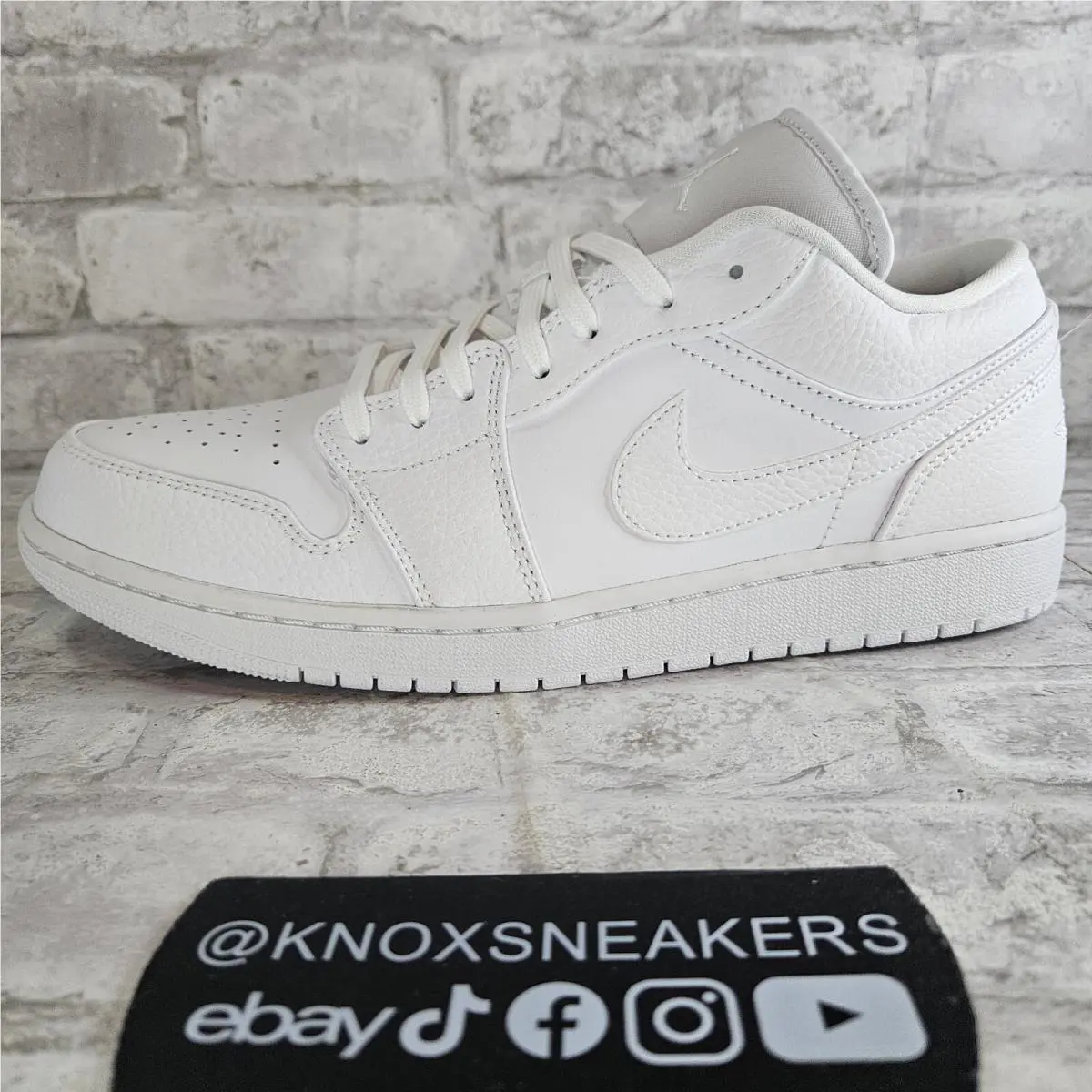 Nike shoes - Air Jordan 1 Low - Air Low - 553558-130 - White 3