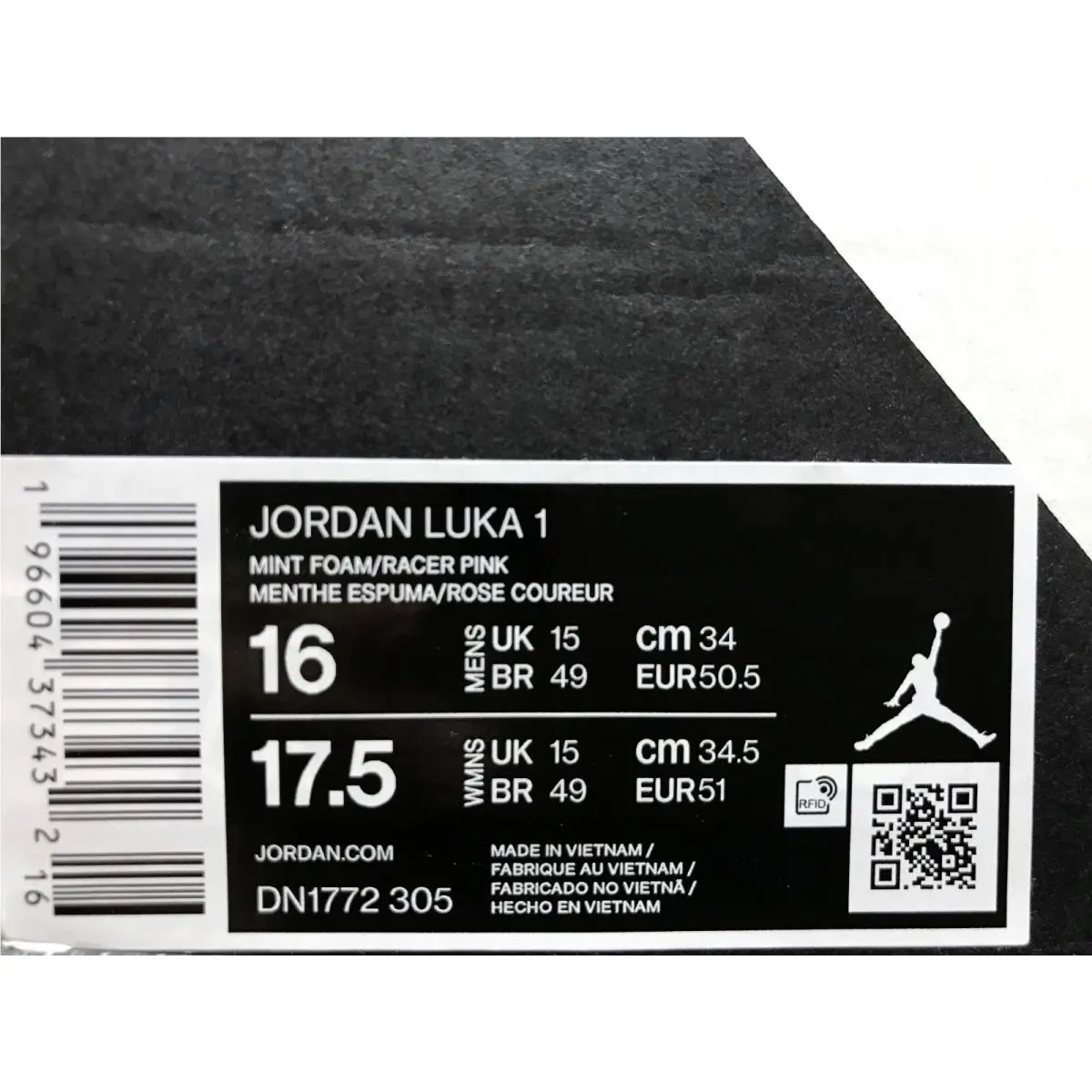 Nike shoes - Jordan Luka 1 - Luka - DO7189-700 - Green (UPC: 196604373432) 3