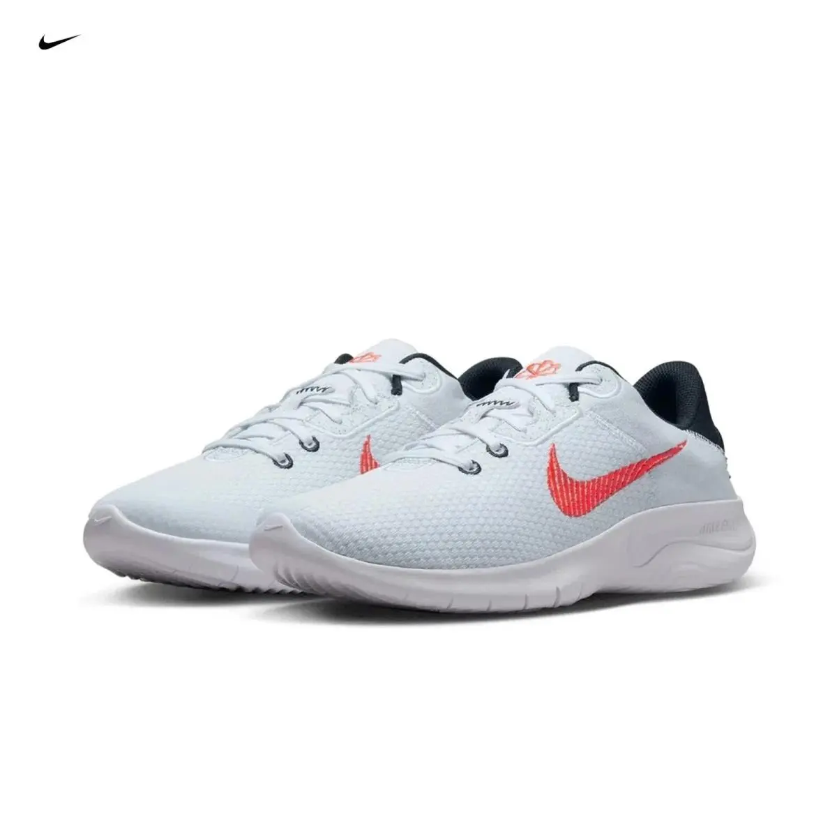 Size 13 -  Flex Experience Run 11 Next Nature Grey Bright Crimson by Nike