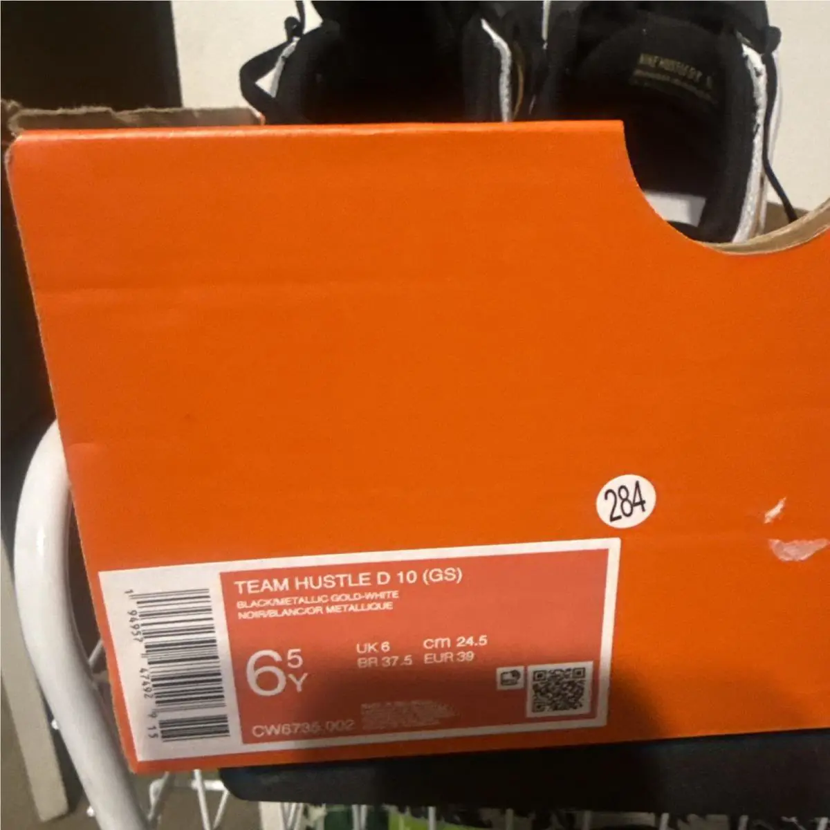 Nike shoes - Nike Team Hustle D10 - Team Hustle - Black 3