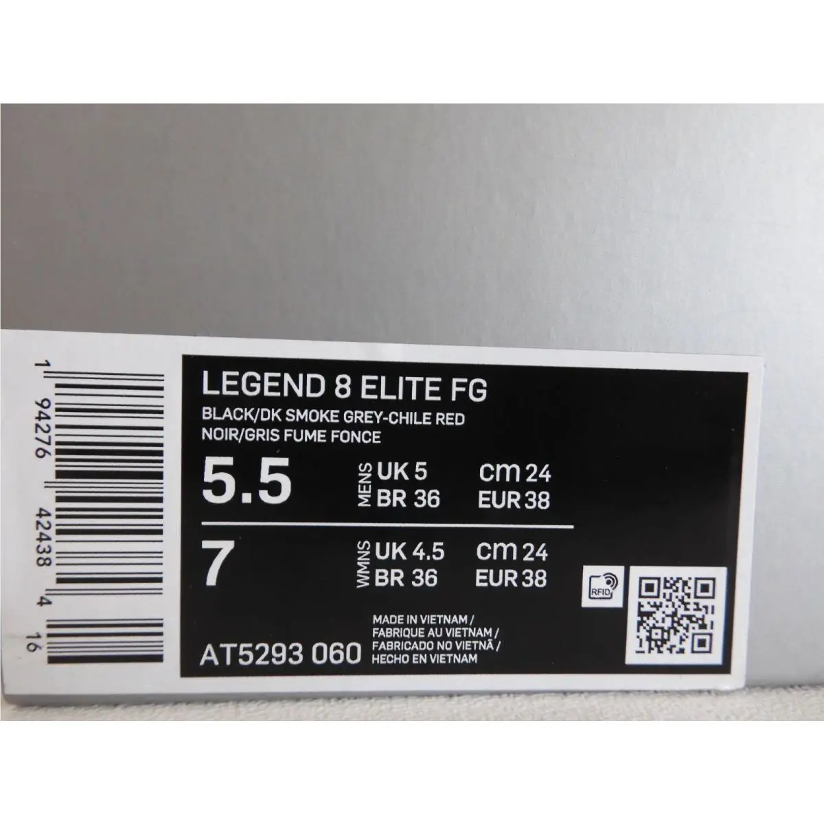 Nike shoes - Nike Tiempo Legend - Tiempo Legend - AT5293-060 - Black (UPC: 194276424384) 5