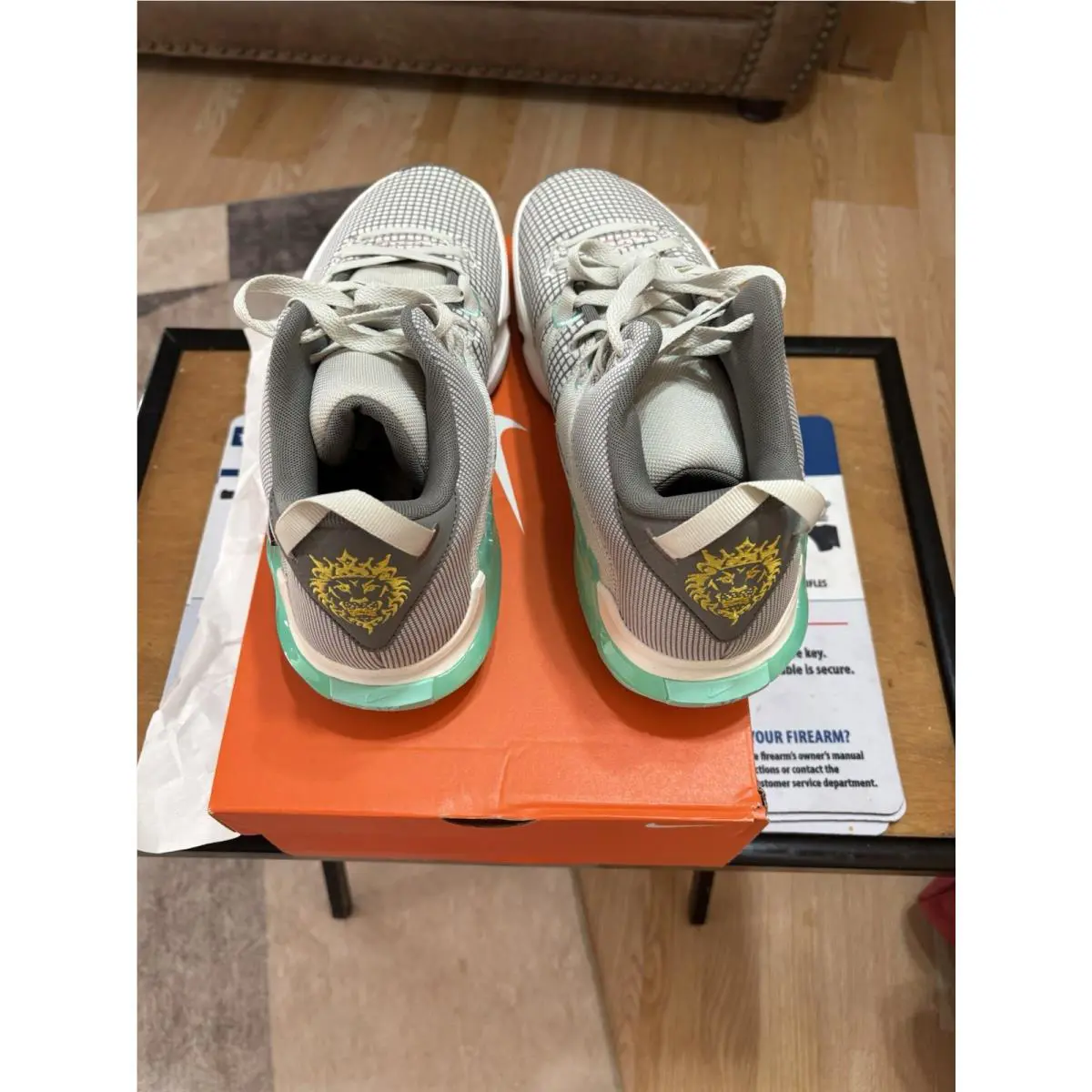 Nike shoes - Nike LeBron Witness 7 - LeBron Witness - DM1123-006 - Gray, Manufacturer: Light Bone/Phantom/Flat Pewter/Black 0