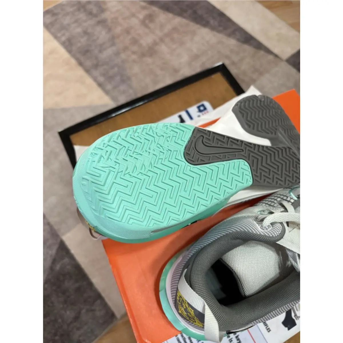 Nike shoes - Nike LeBron Witness 7 - LeBron Witness - DM1123-006 - Gray, Manufacturer: Light Bone/Phantom/Flat Pewter/Black 2