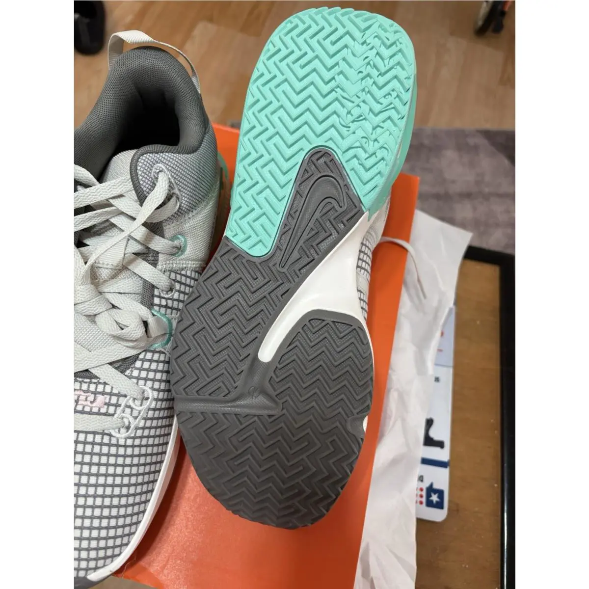 Nike shoes - Nike LeBron Witness 7 - LeBron Witness - DM1123-006 - Gray, Manufacturer: Light Bone/Phantom/Flat Pewter/Black 3