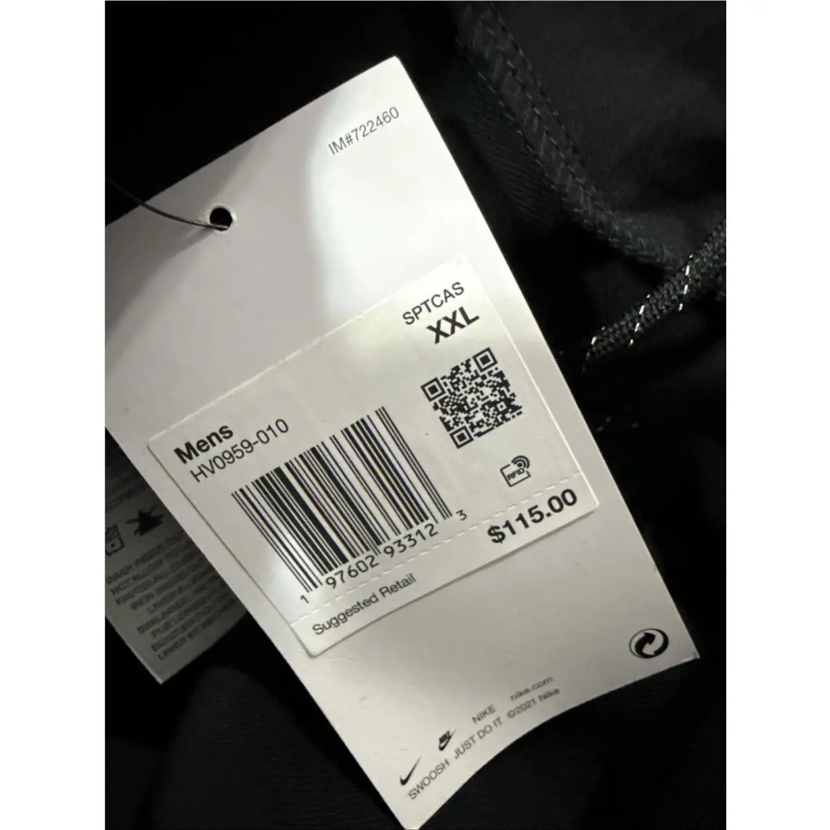Nike clothing - HV0959-010 - HV0959010 - Black 2
