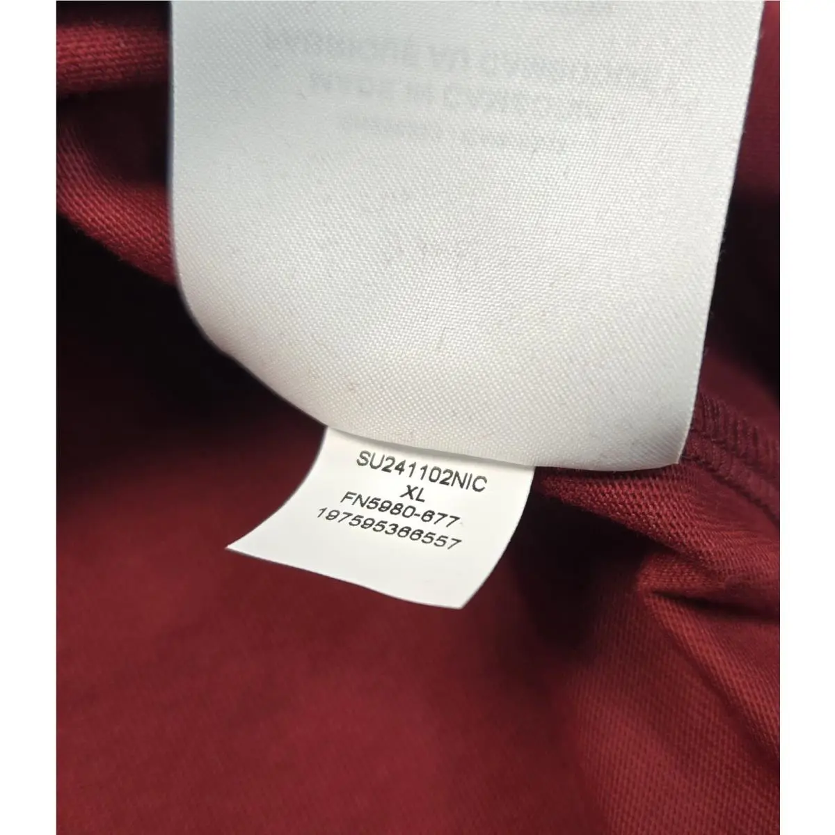 Nike clothing - Maroon Red White Blue 17