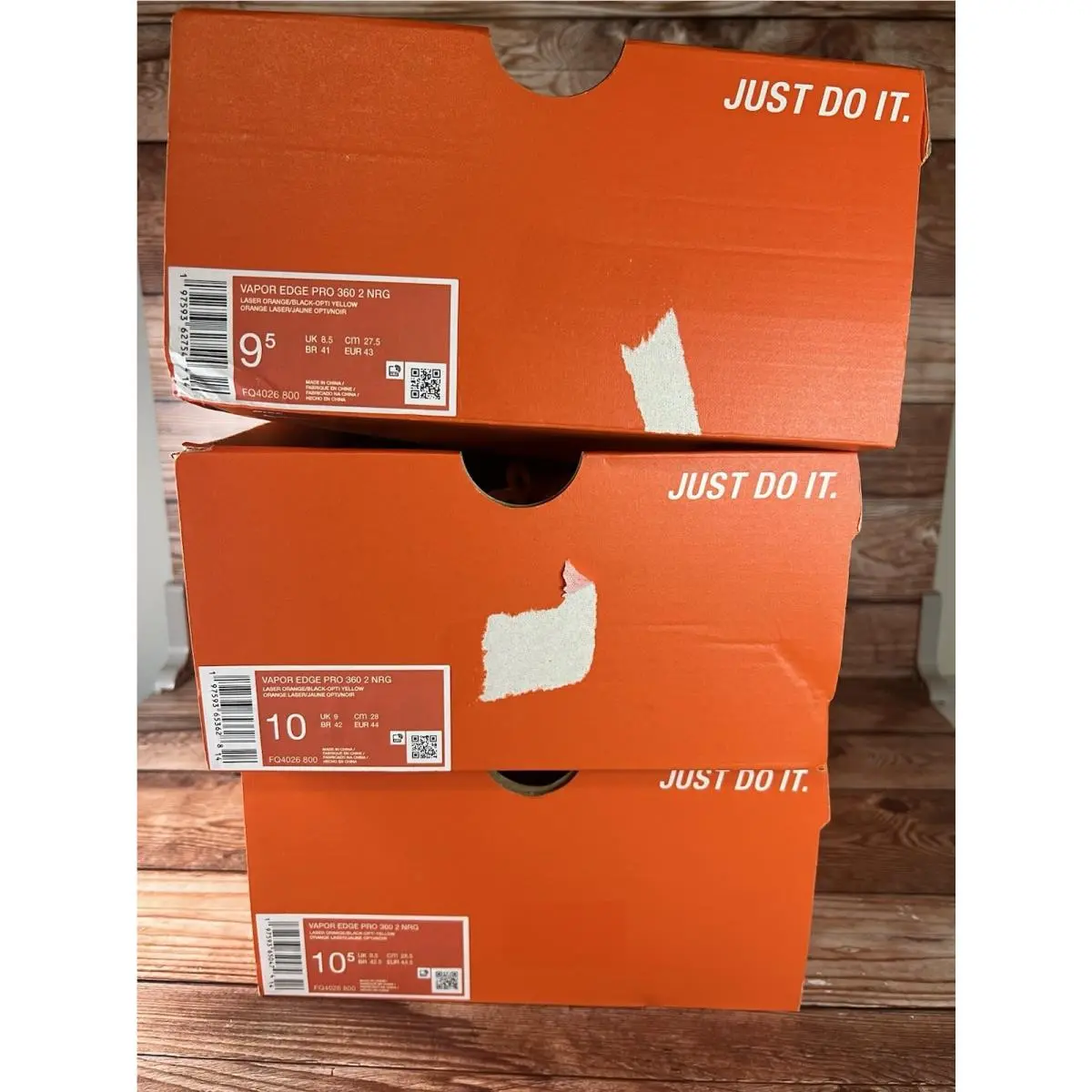 Nike shoes - Nike Vapor Edge - Vapor Edge - Fq4026-800 - Orange 5