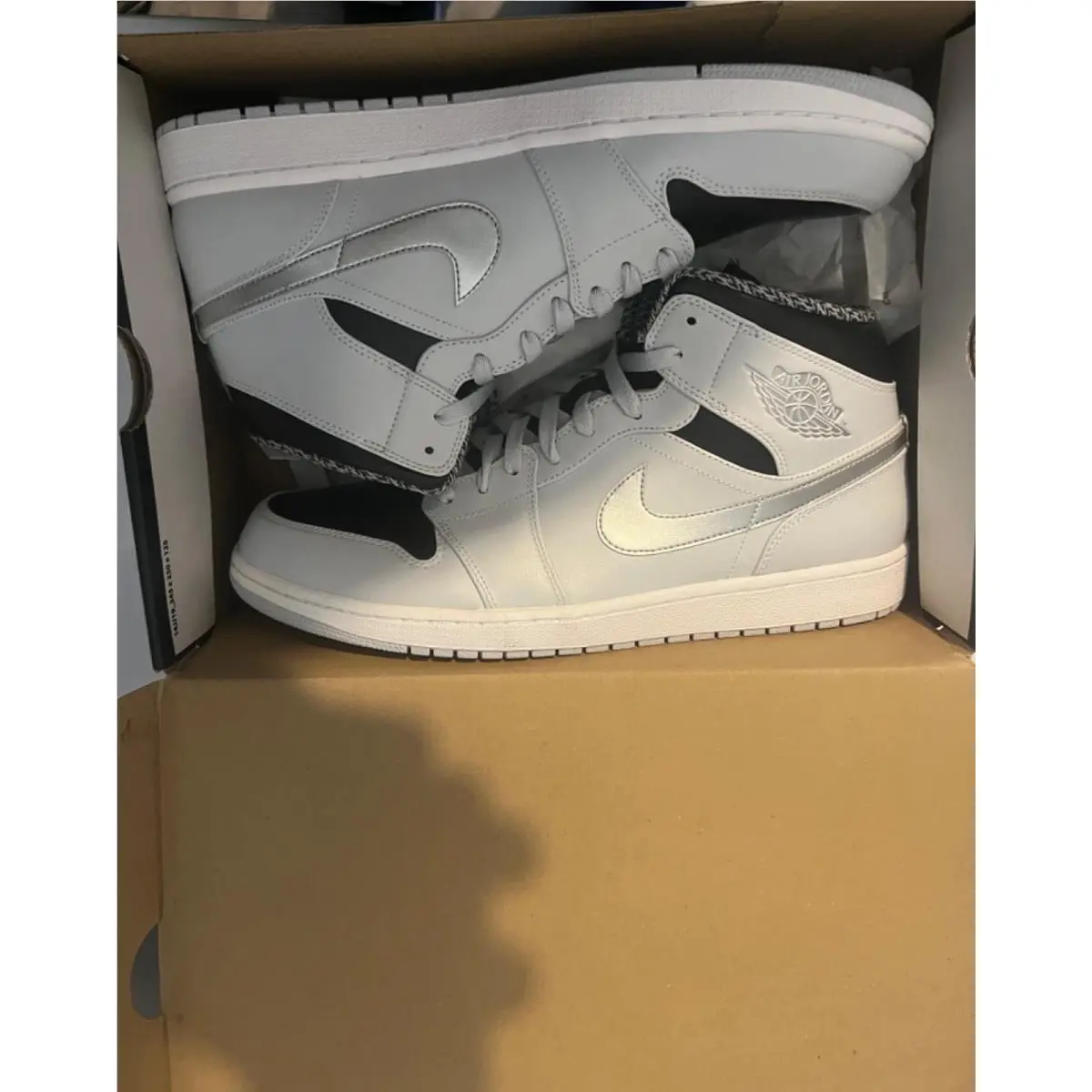 Nike shoes - Nike Air Jordan 1 - Air - 554724-032 - Gray 4
