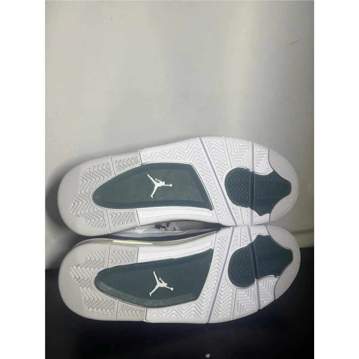 Nike shoes - Air Jordan 4 Retro - Air Retro - FQ8138-103 - White, Manufacturer: White/Oxidized Green/White/Neutral Grey 9