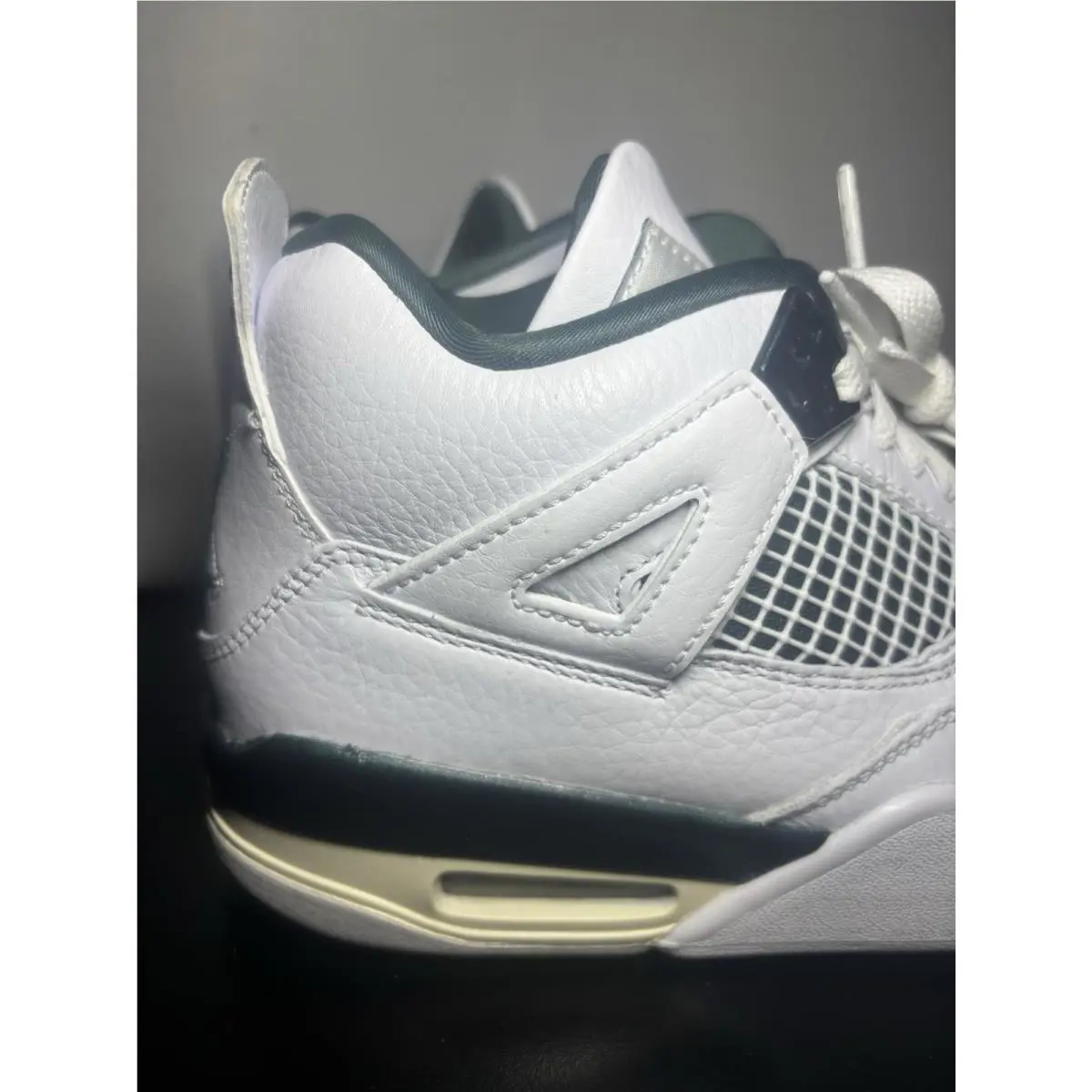 Nike shoes - Air Jordan 4 Retro - Air Retro - FQ8138-103 - White, Manufacturer: White/Oxidized Green/White/Neutral Grey 0