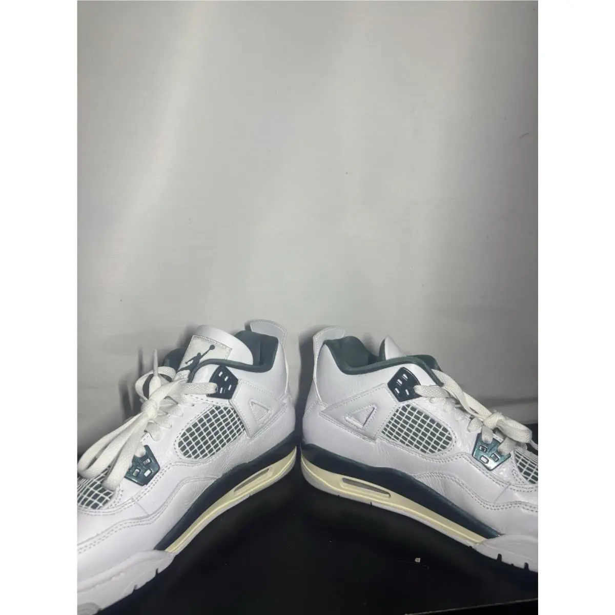 Nike shoes - Air Jordan 4 Retro - Air Retro - FQ8138-103 - White, Manufacturer: White/Oxidized Green/White/Neutral Grey 5