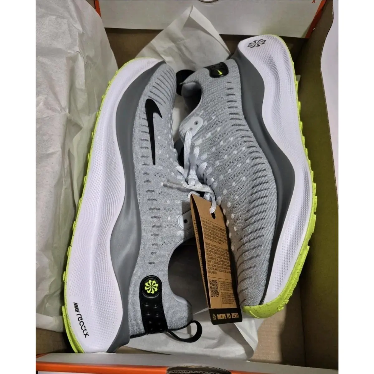 Nike shoes - Nike ReactX Infinity Run 4 - DR2665-002 - Gray 3