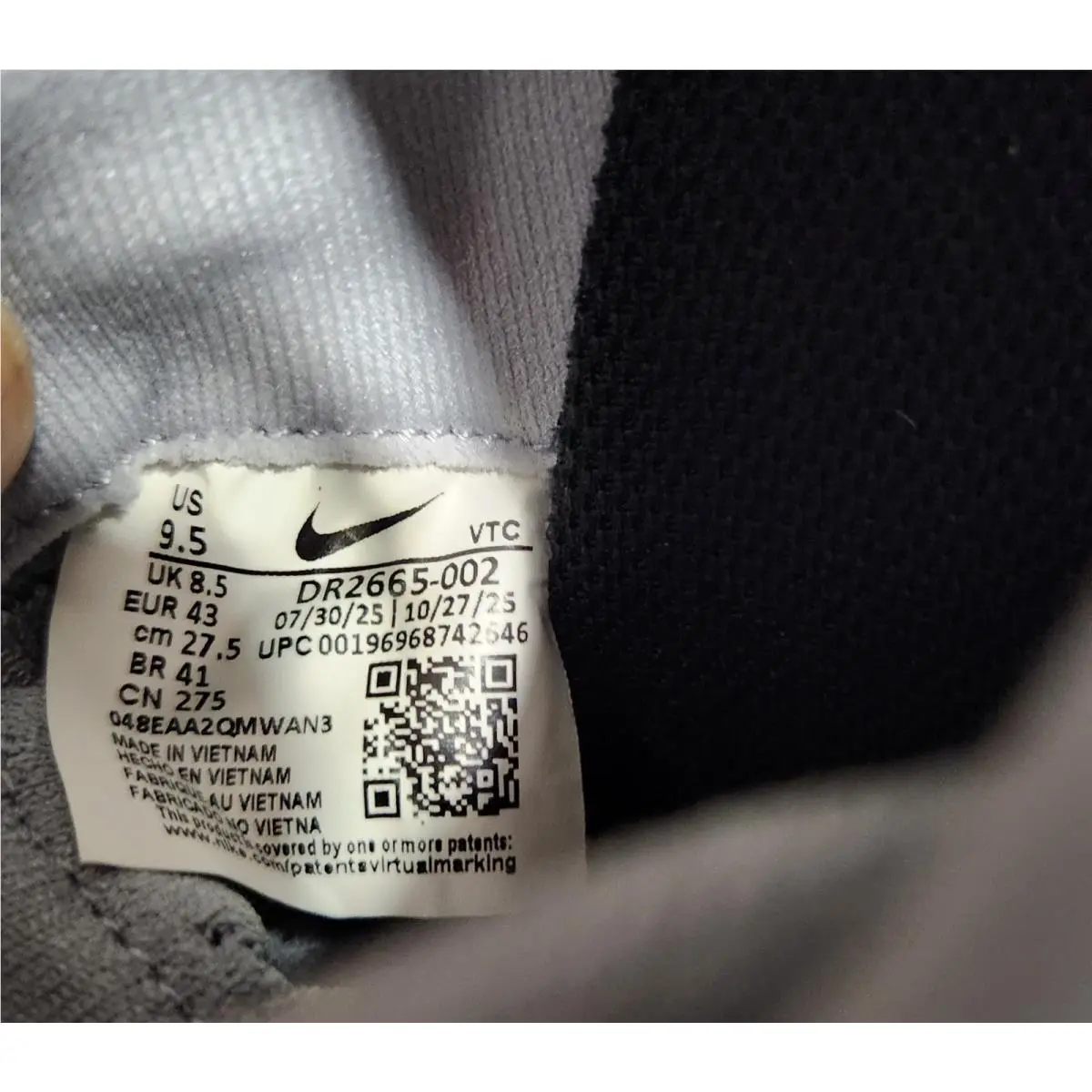 Nike shoes - Nike ReactX Infinity Run 4 - DR2665-002 - Gray 5