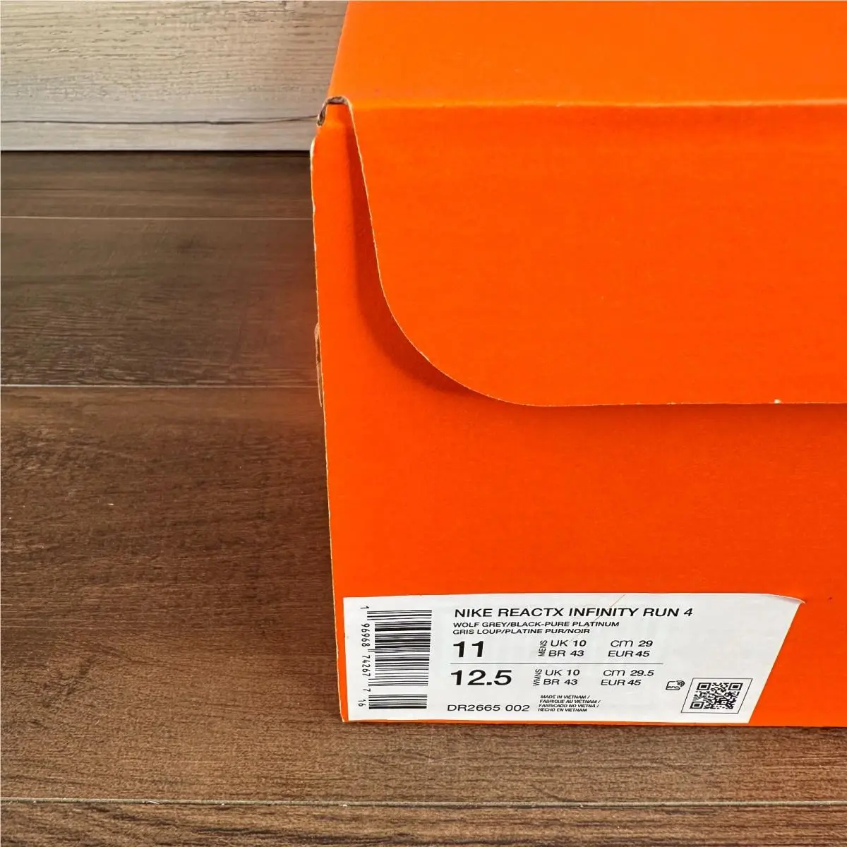 Nike shoes - Nike ReactX Infinity Run 4 - DR2665-002 - Gray 6
