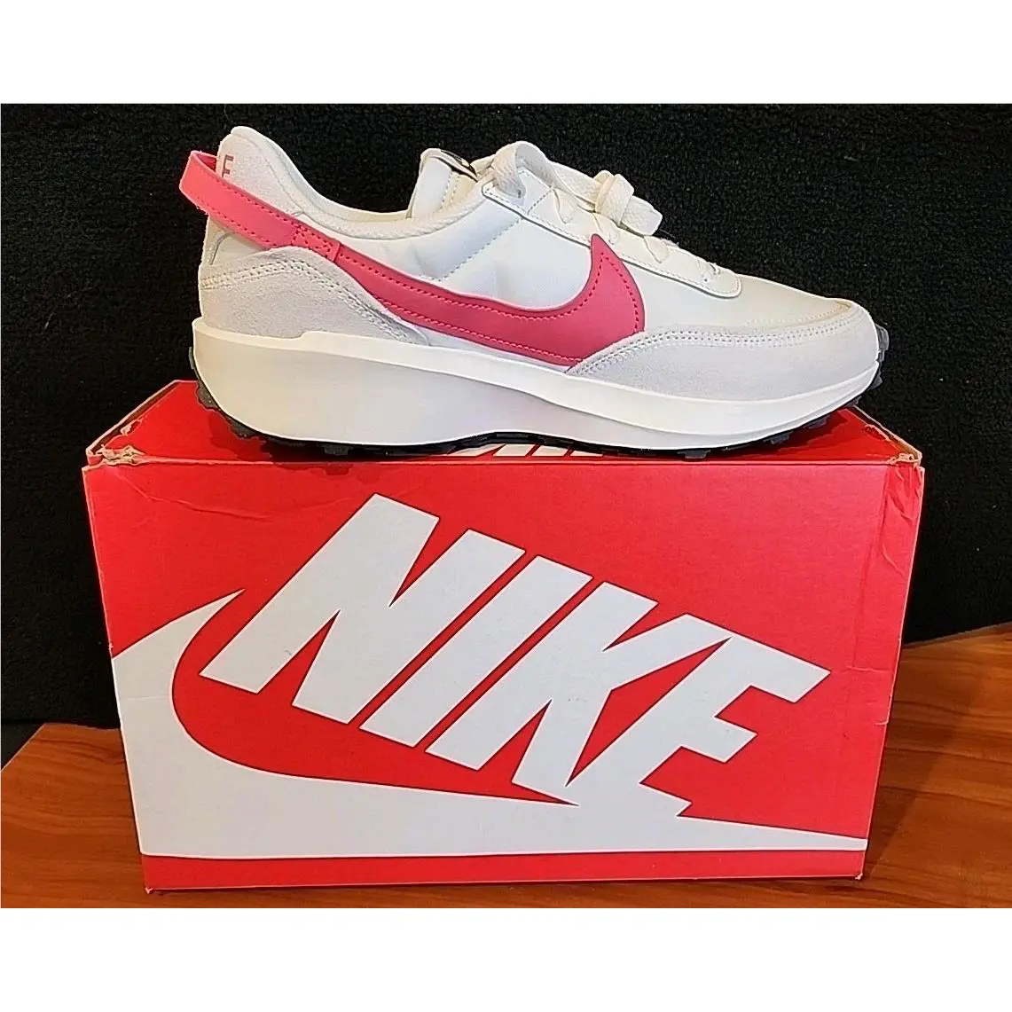 Nike shoes - Nike Waffle Debut - Waffle Debut - DH9523-106 - Sail/Aster Pink 4