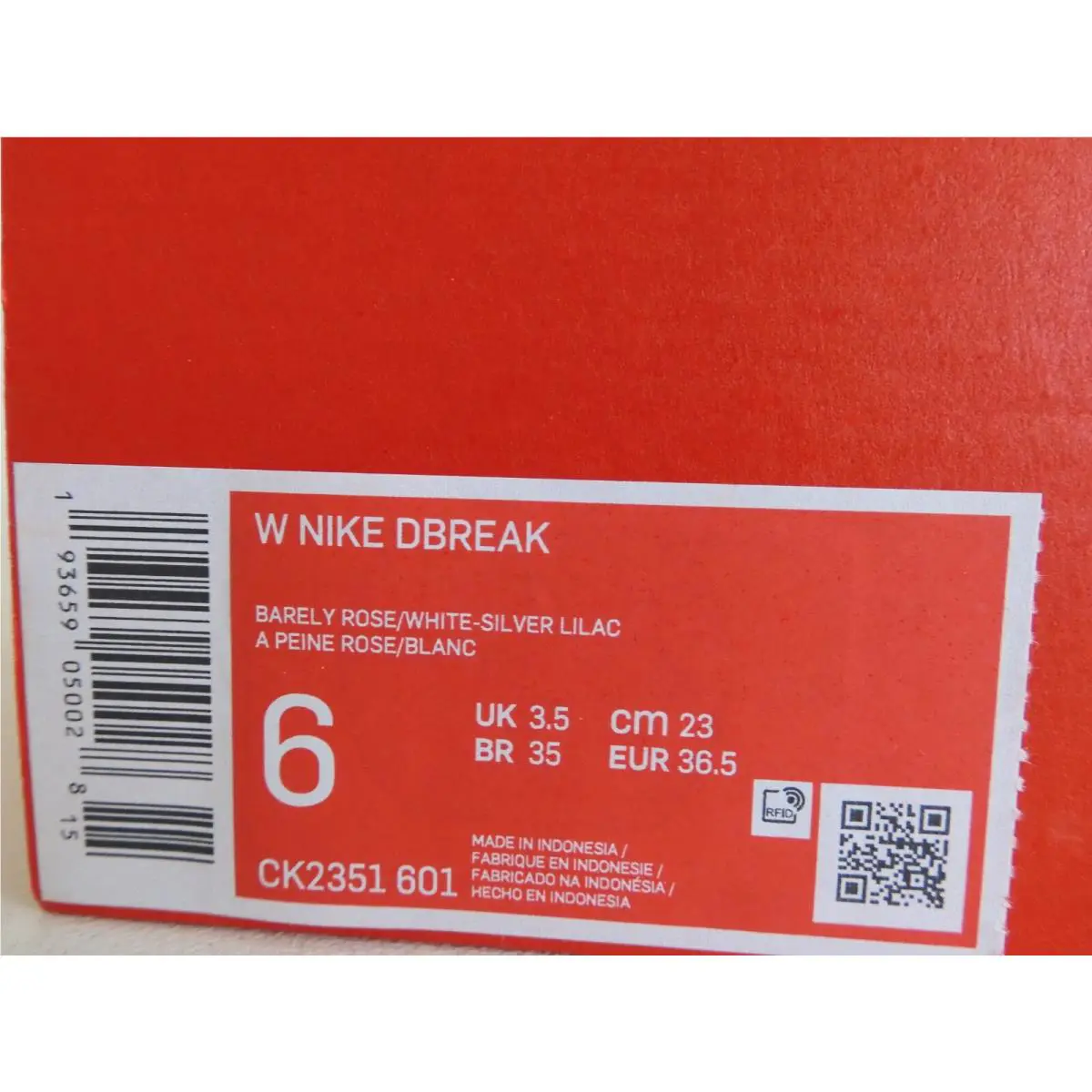 Nike shoes - Nike Daybreak - Daybreak - CK2351-601 - Pink (UPC: 193659050028) 3