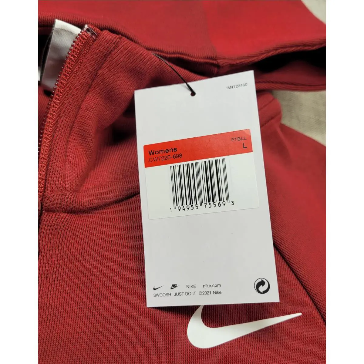Nike clothing - CW7220-698 - CW7220-698 - Red 7