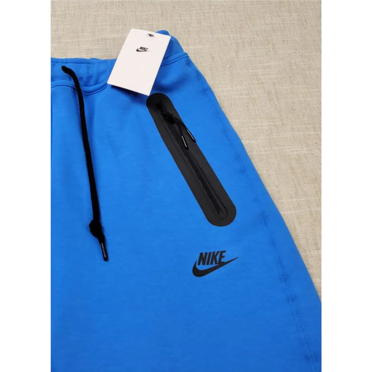 Nike clothing - NIKE NSW Tech - NSW Tech - FB8012-435 - Pacific Blue Black 2