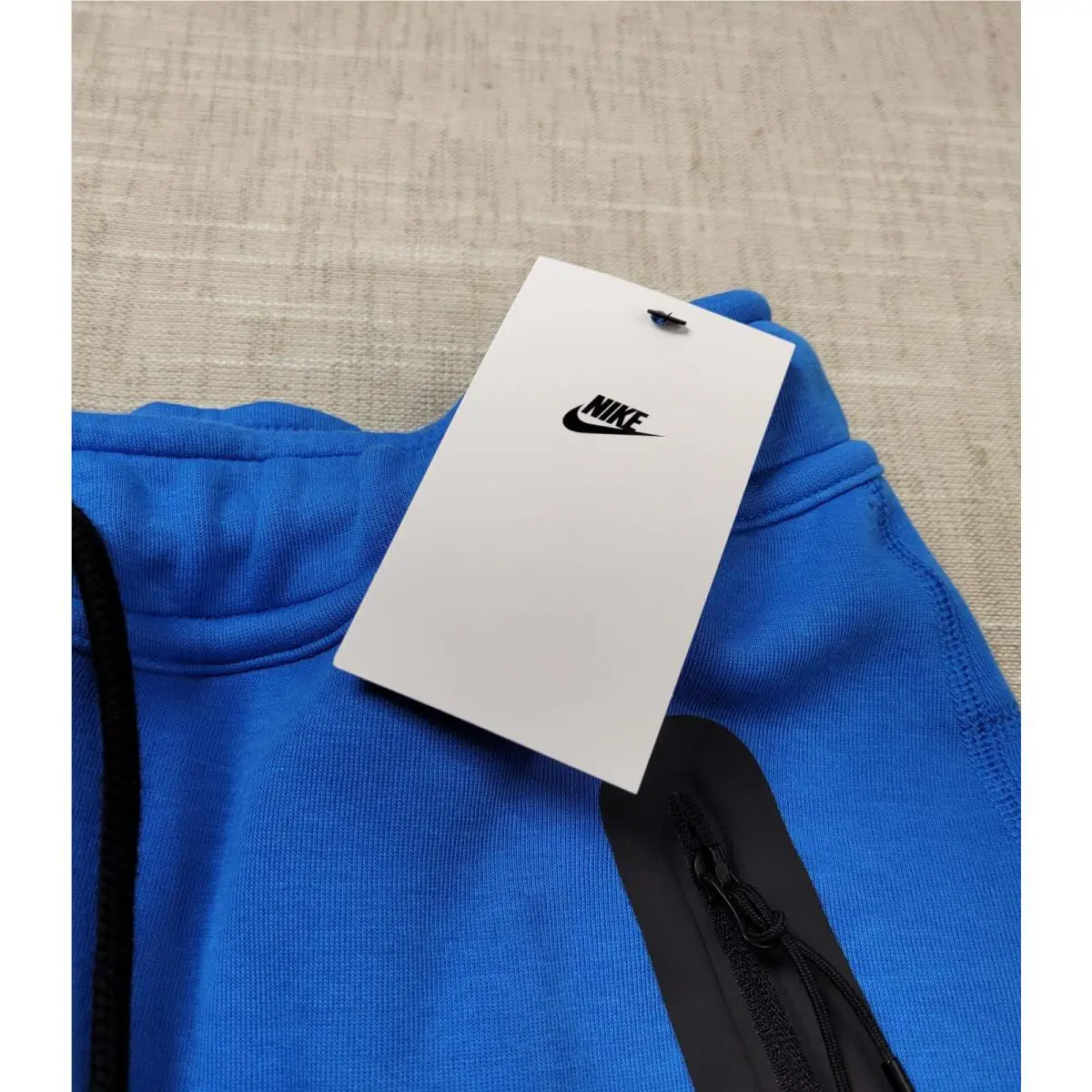 Nike clothing - NIKE NSW Tech - NSW Tech - FB8012-435 - Pacific Blue Black 5