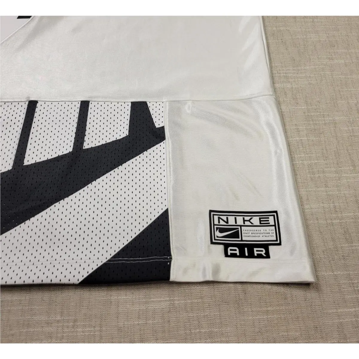 Nike clothing - Nike Air Womens Oversized Jersey - FN2253-100 - Black White 5