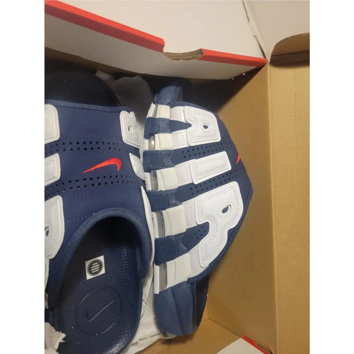 Nike shoes - Nike Air More Uptempo - Air More Uptempo - FQ8700 400 - Navy 0