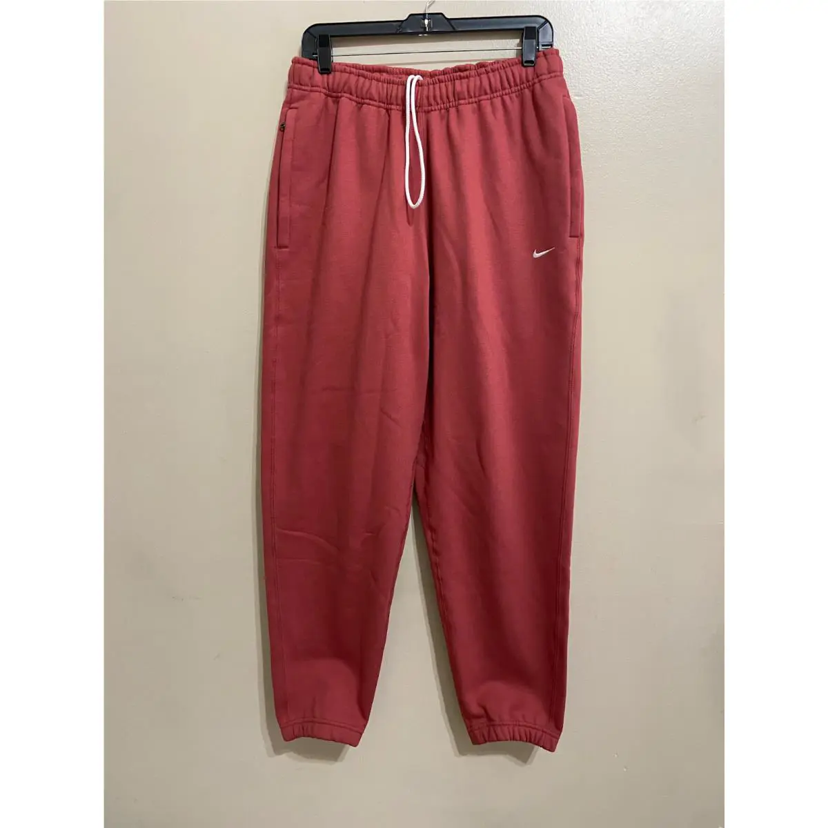 Nike Nikelab Nrg Solo Swoosh Fleece Pants Canyon Rust Mens 2XL CW5460-691