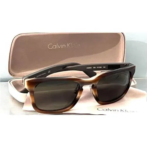 Calvin Klein Italy CK5822 239 Square Marble Brown Frame Glasses 12
