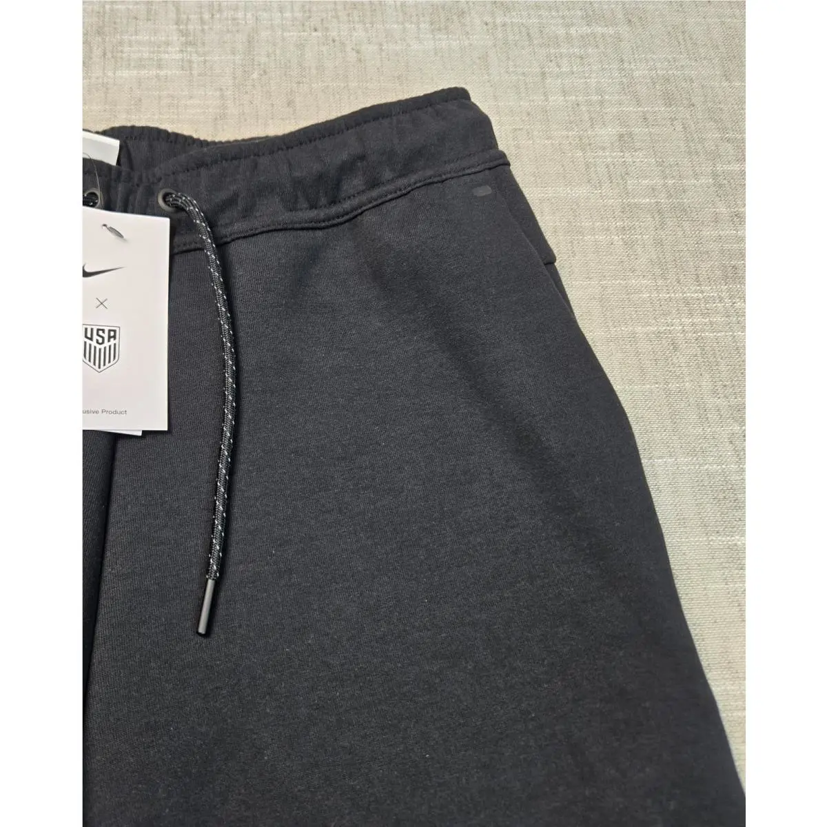 Nike clothing - Nike USMNT Tech Fleece Shorts - DO5964-010 - Black Blue 3