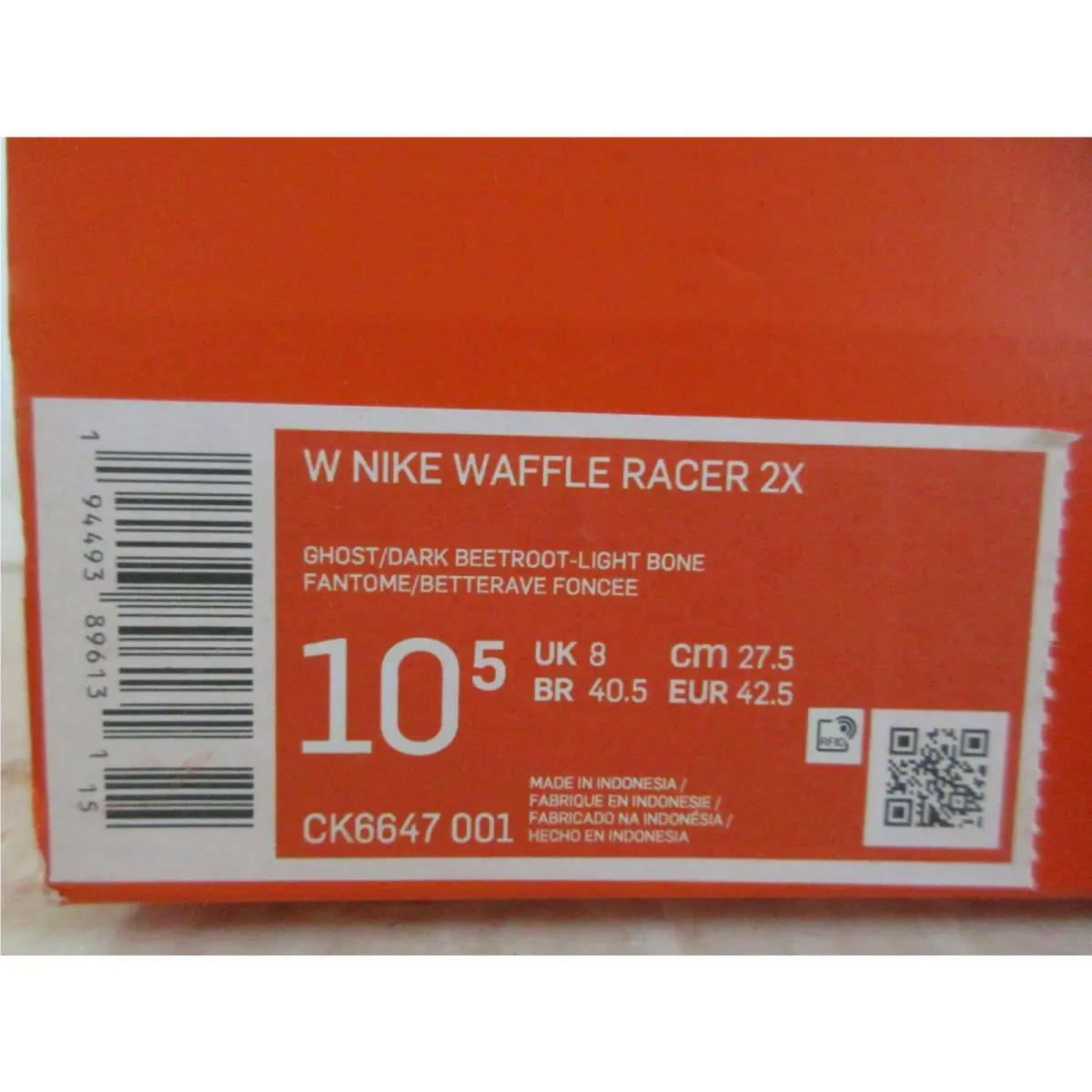 Nike shoes - Nike Waffle Racer - Waffle Racer - White (UPC: 194493896131) 3