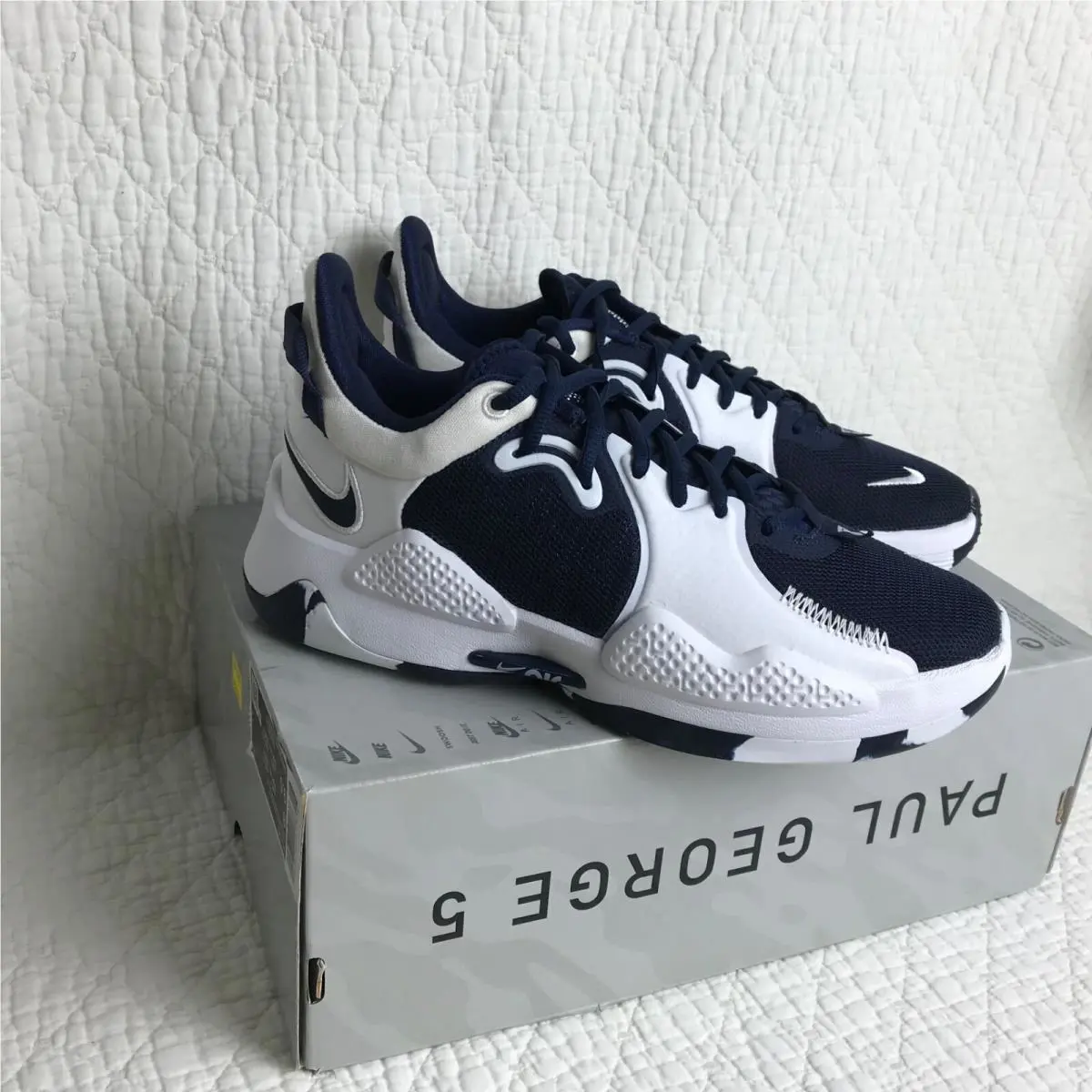 Nike shoes - Nike PG 5 TB - DA7758401 - college navy 8