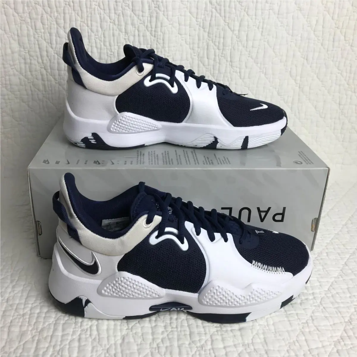 Nike shoes - Nike PG 5 TB - DA7758401 - college navy 0