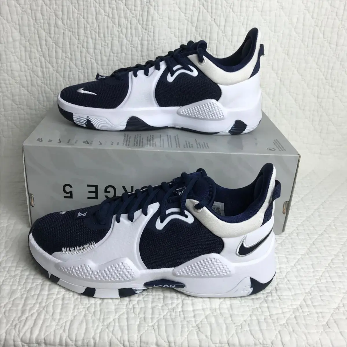 Nike shoes - Nike PG 5 TB - DA7758401 - college navy 1