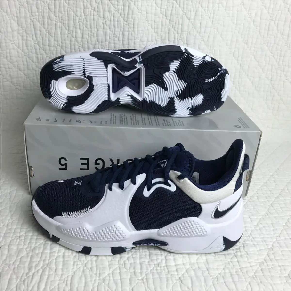 Nike shoes - Nike PG 5 TB - DA7758401 - college navy 2