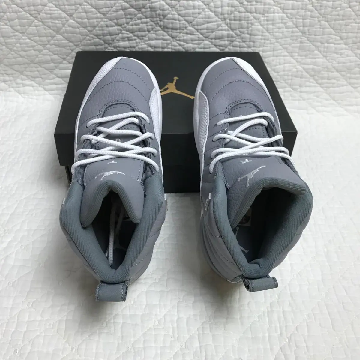 Nike shoes - Air Jordan 12 - Air - 151186-015 - Steal TH/White-Cool Gray 5