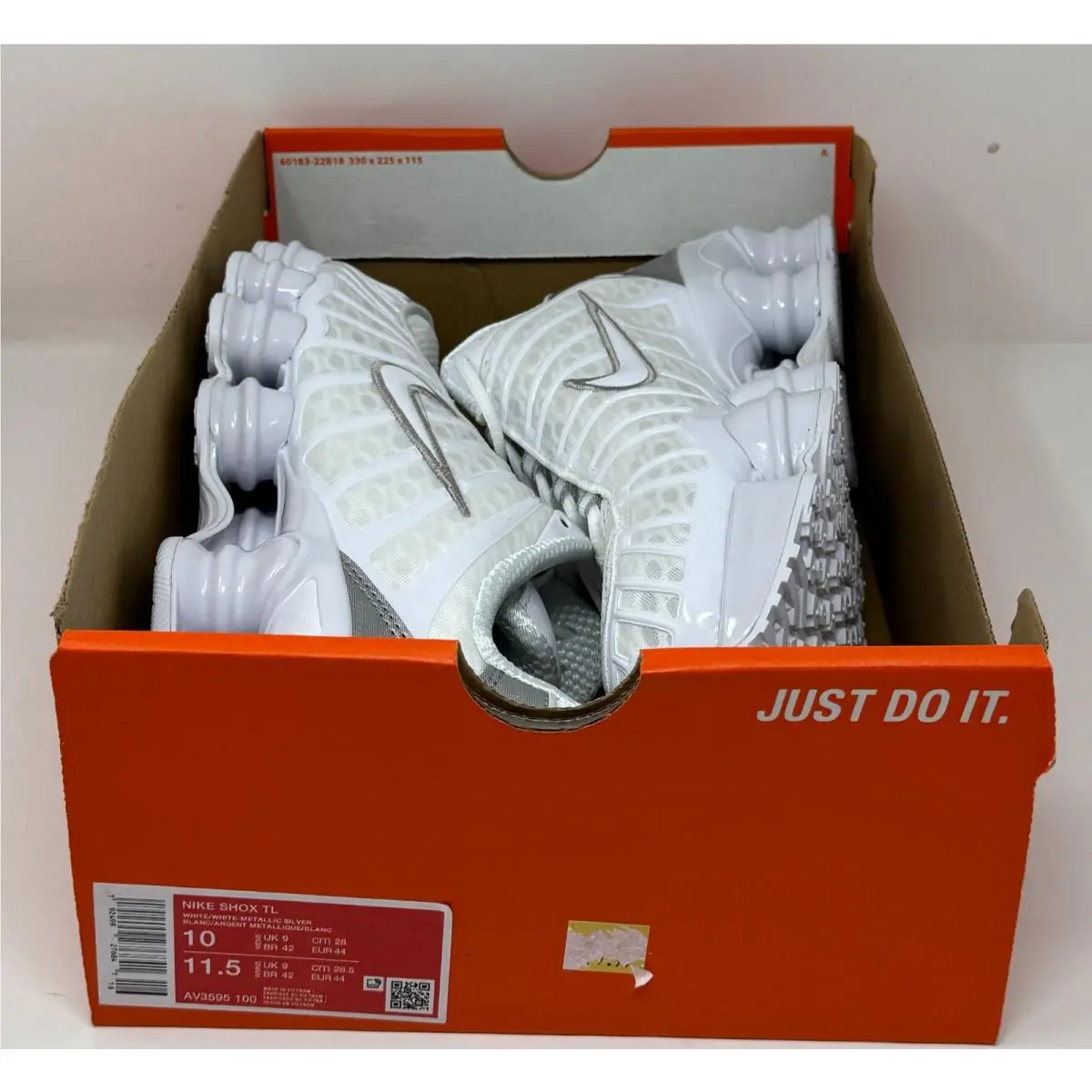 Nike shoes - Nike Shox TL - Shox - AV3595-100 - White (UPC: 0192499276841) 3