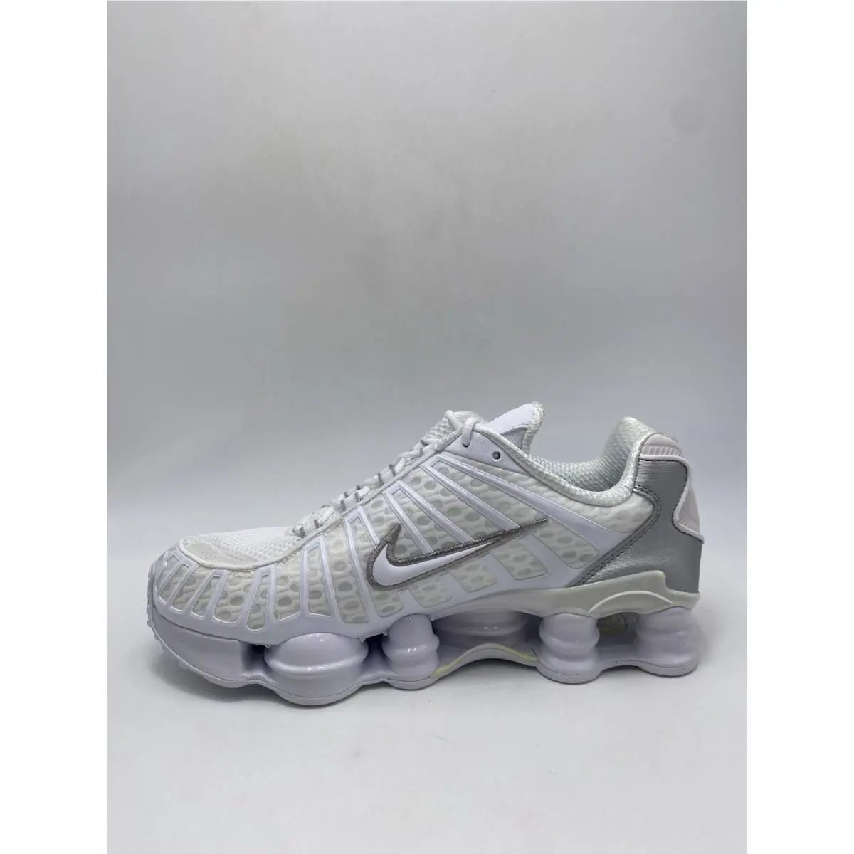 Nike shoes - Nike Shox - Shox - AV3595 100 - White/Metallic Silver (UPC: 192499276889) 1