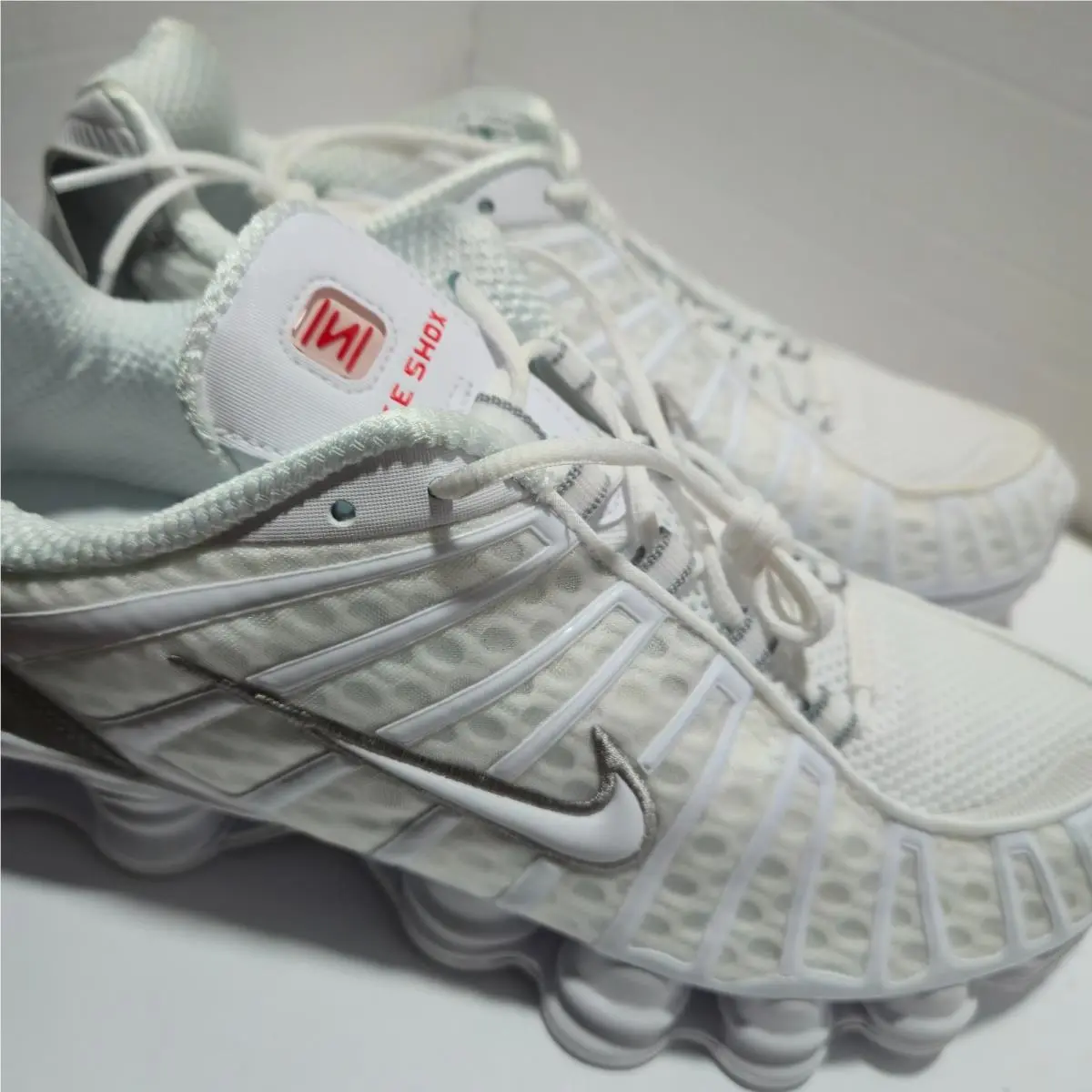 Nike shoes - Nike Shox TL - Shox - AV3595-100 - White 0