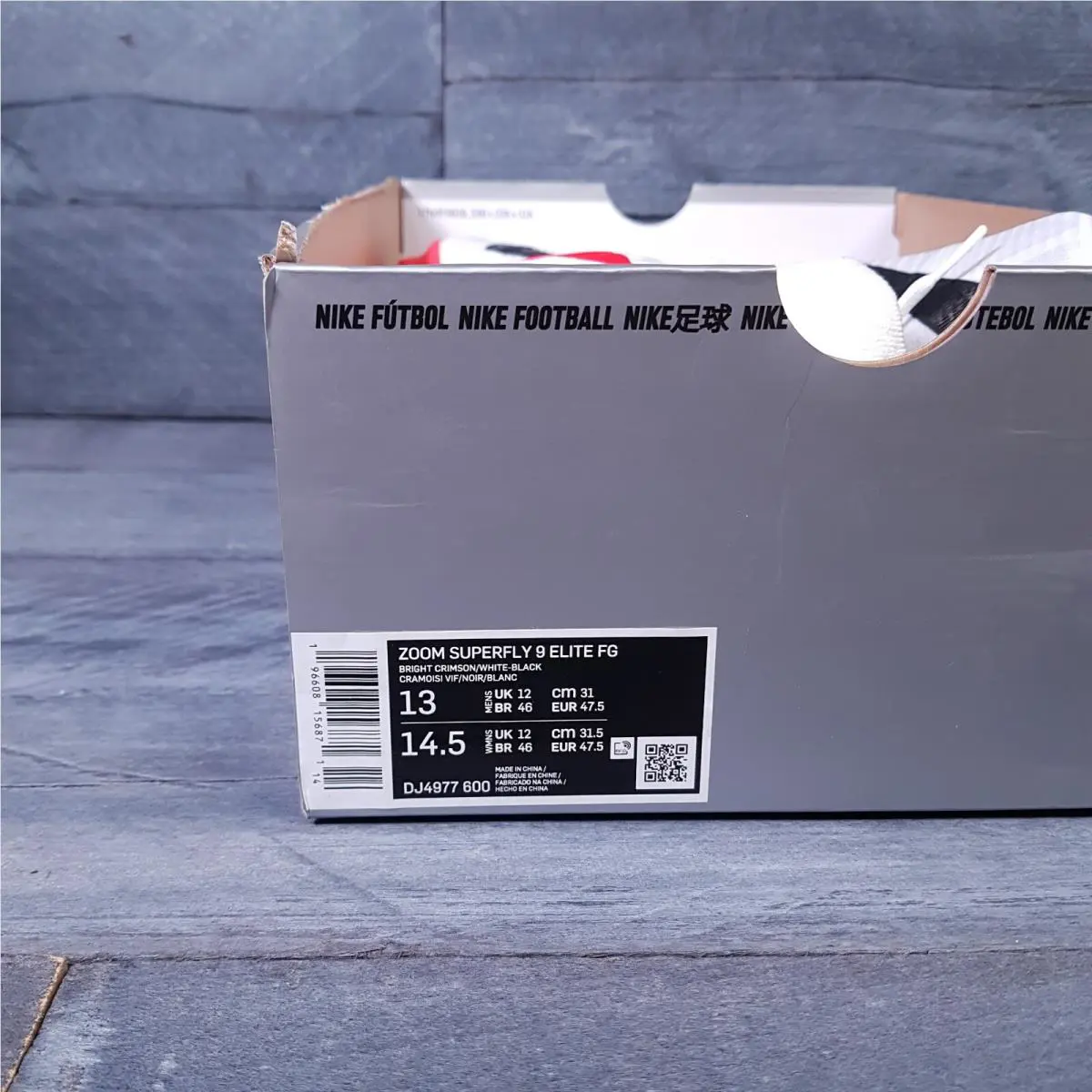 Nike shoes Zoom Mercurial - Bright Crimson/Black/White 6