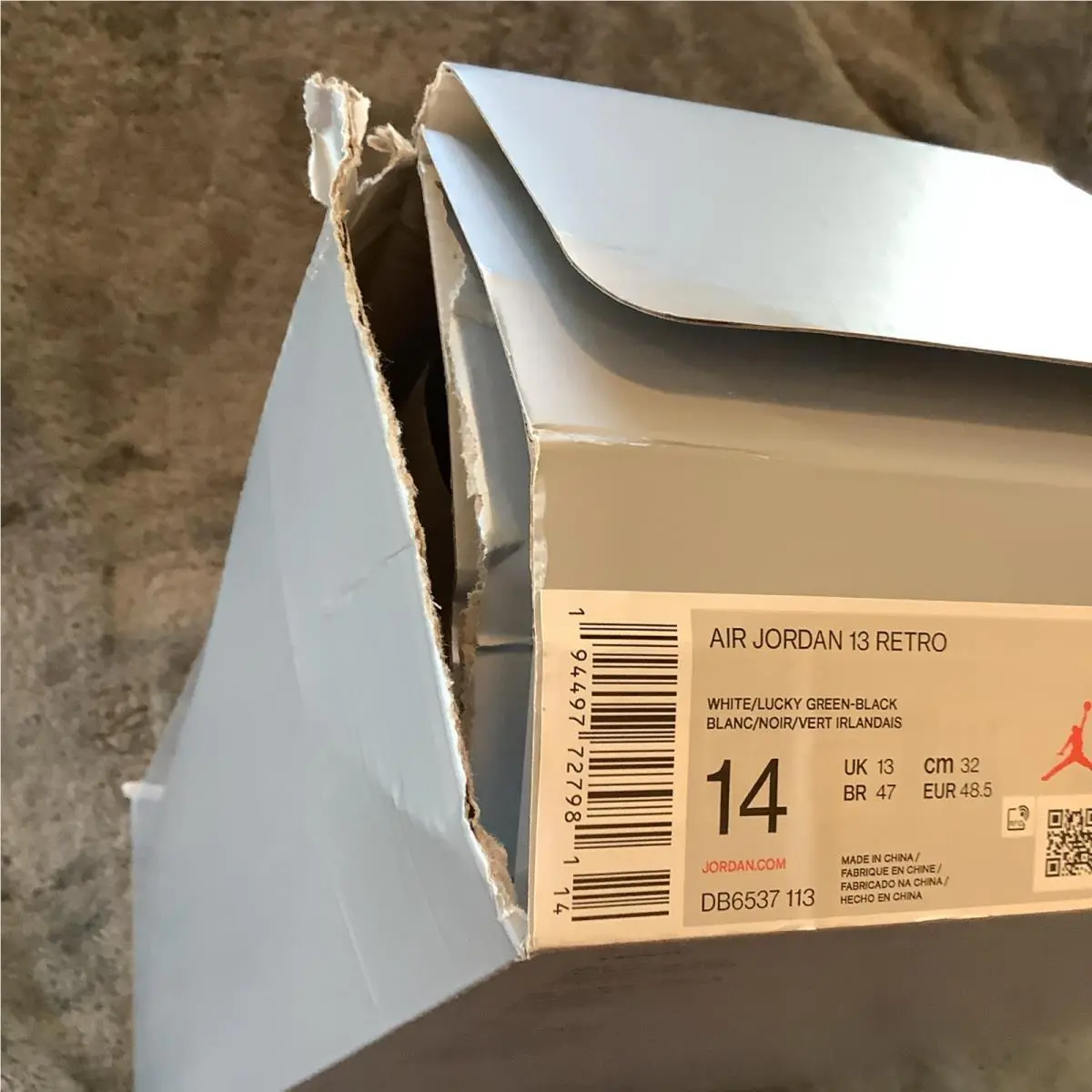 Nike shoes - Air Jordan 13 - Air - DB6537-113 - White (UPC: 0194497727981) 13