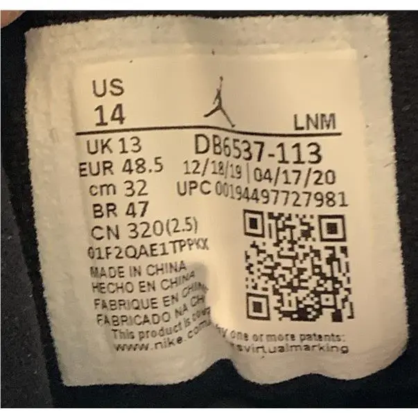 Nike shoes - Air Jordan 13 - Air - DB6537-113 - White (UPC: 0194497727981) 7