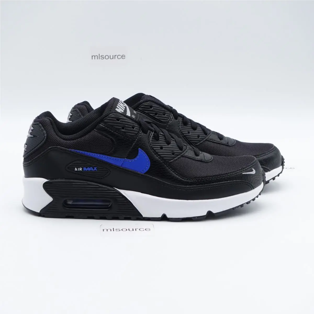 Nike shoes - Nike Air Max 90 Next Nature - FN3877-001 - Black, Manufacturer: Black/Game Royal/Wolf Grey (UPC: 196608406228) 1