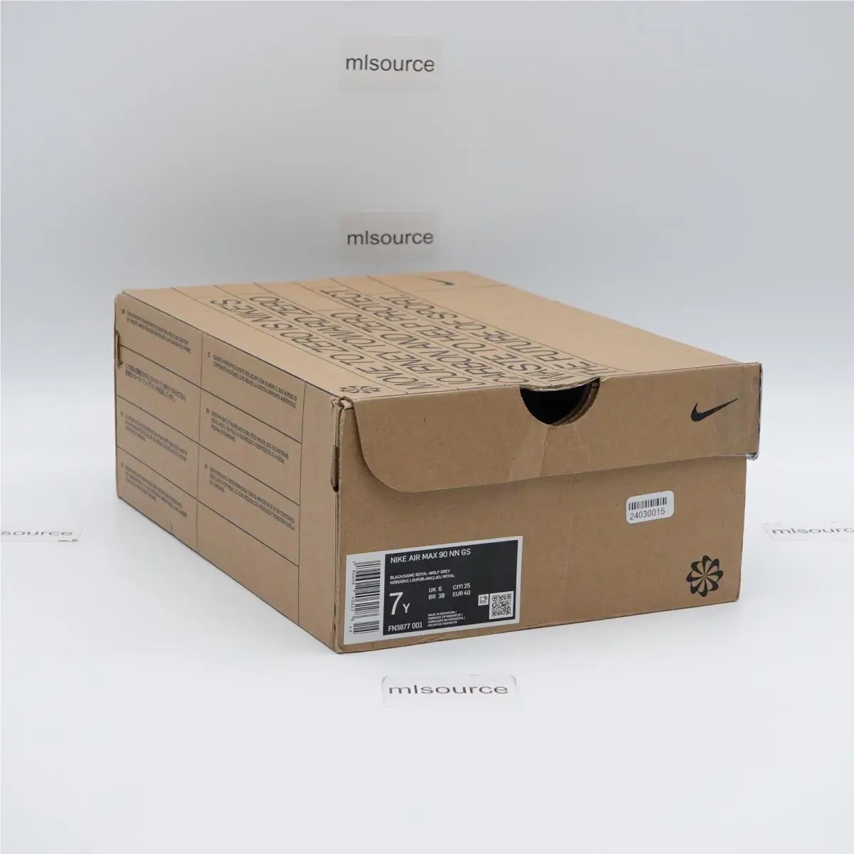 Nike shoes - Nike Air Max 90 Next Nature - FN3877-001 - Black, Manufacturer: Black/Game Royal/Wolf Grey (UPC: 196608406228) 2
