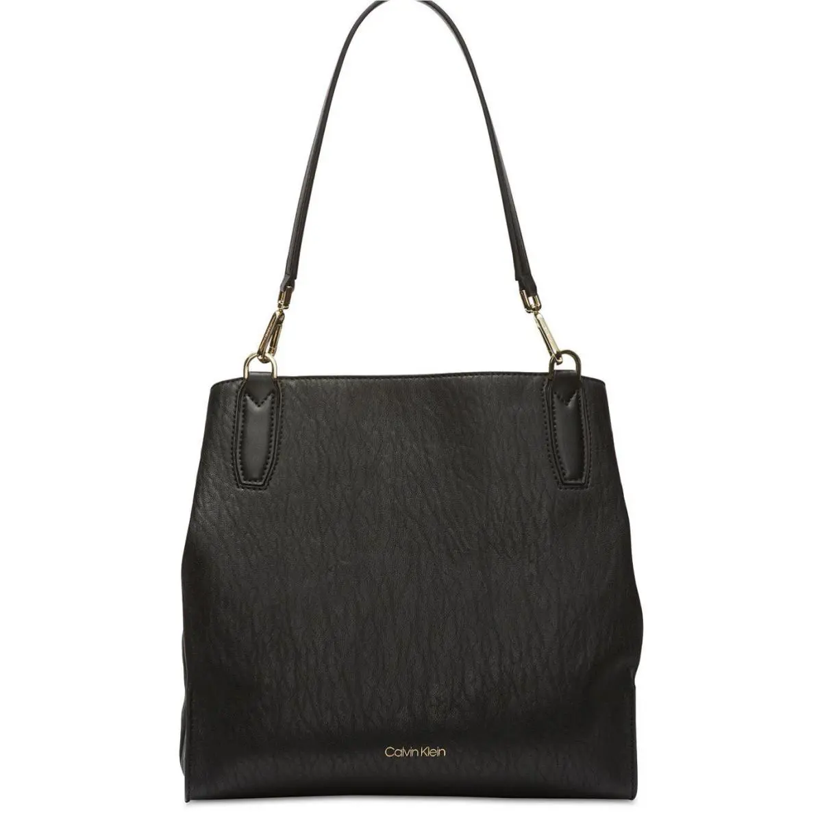 Calvin Klein Elaine Tote Black - Exterior: Black