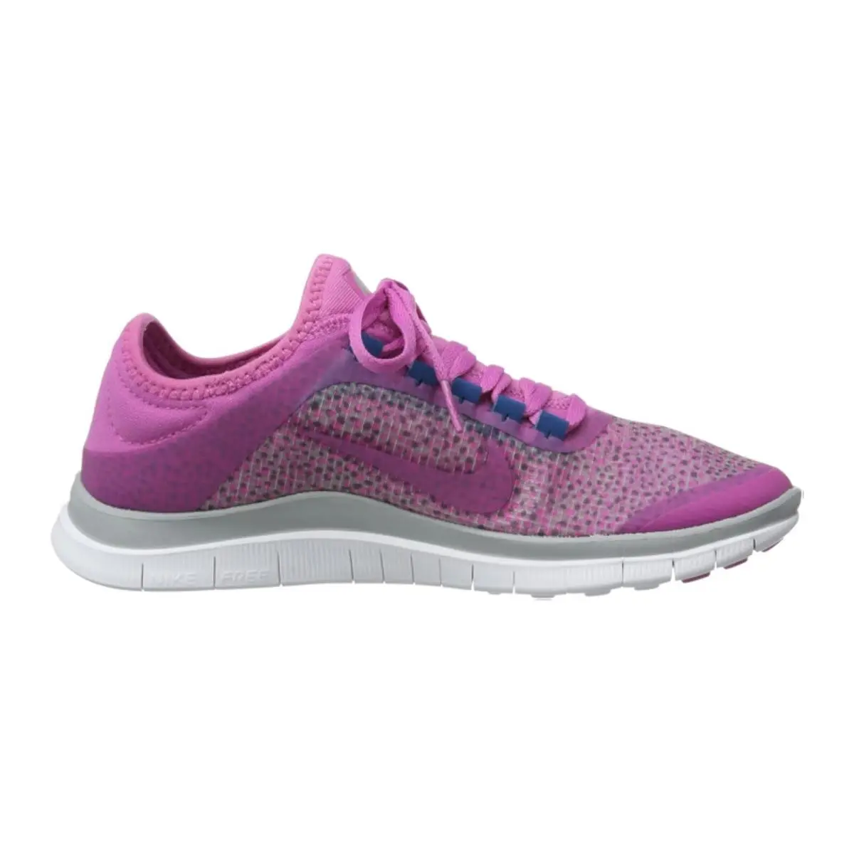 Nike shoes - Nike Free 3.0 V5 EXT - 579828-006 - Wolf Grey/Red Violet/Anthracite/Green Abyss (UPC: 887229856225) 5