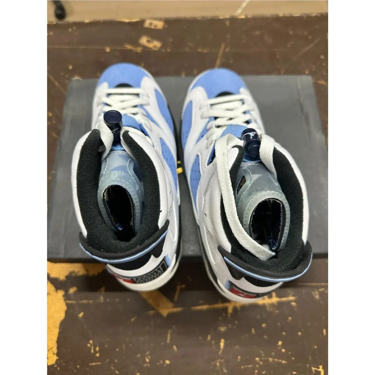 Nike shoes - Air Jordan 6 Retro - Air Retro - 384665-410 - White/Blue (UPC: 195866328334) 6