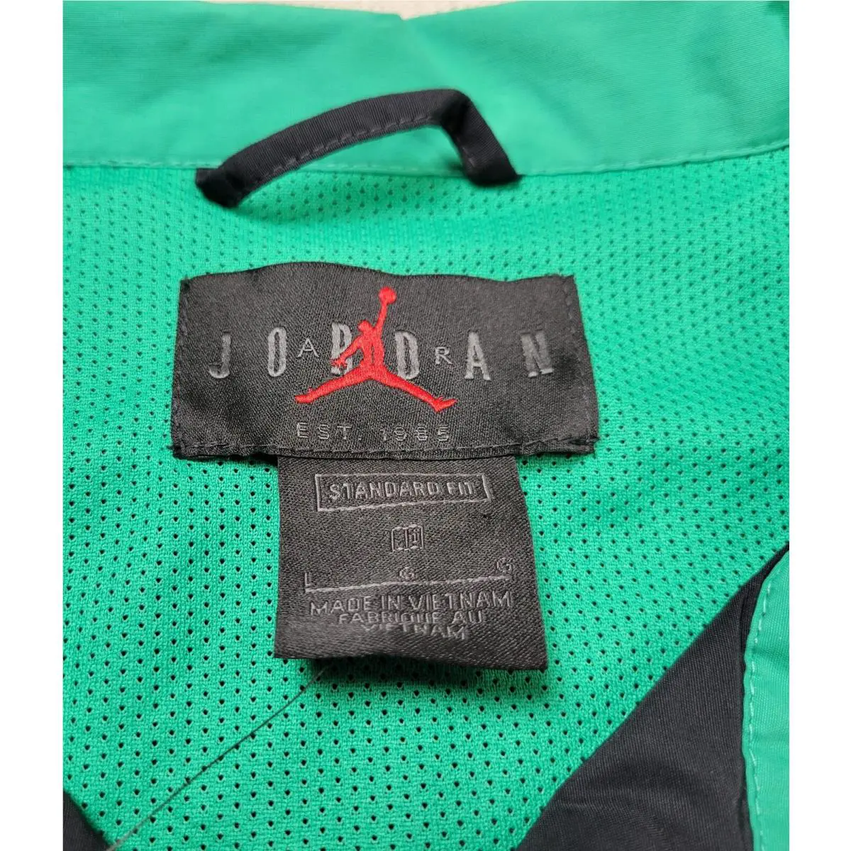 Nike clothing - Jordan Sport DNA - Sport DNA - CZ4841-010 - Black Green Orange White 9